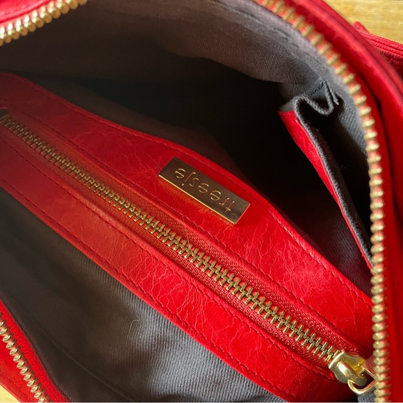 Treesje leather clutch - Picture 3 of 5